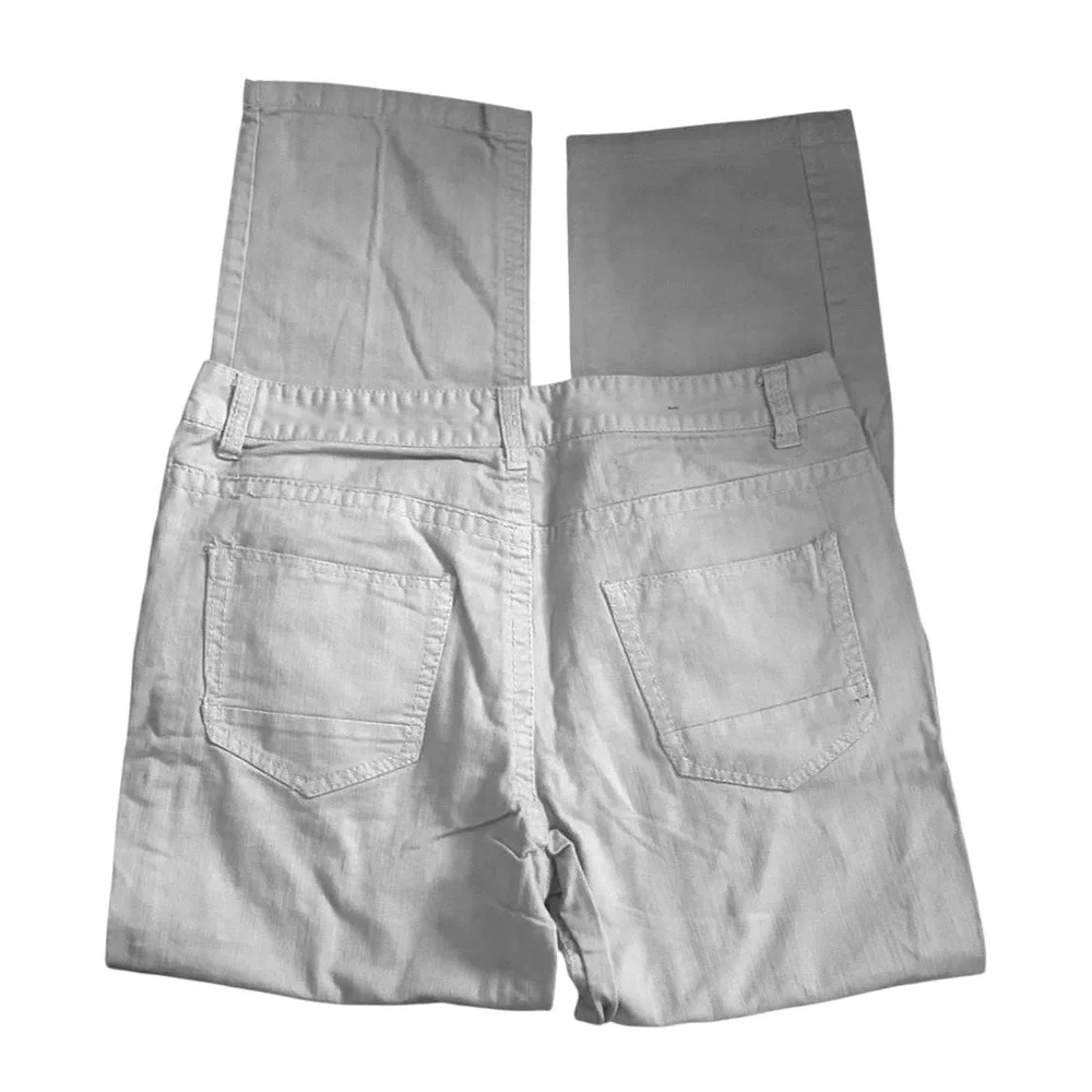RY&WILLIAM NEW YORK Distressed‎ Grey Light Wash Denim Jeans Men W38 L32